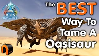 ARK How to Tame A Oasisaur For REAL [upl. by Ellenhoj166]