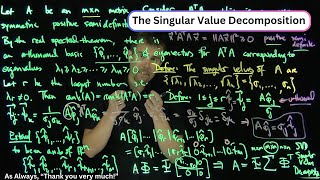 The Singular Value Decomposition of a Matrix [upl. by Nahtan]