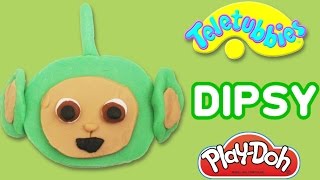 Dipsy PlayDoh Teletubbies ★ How To Make the Green Teletubby ★ [upl. by Nyladnek495]