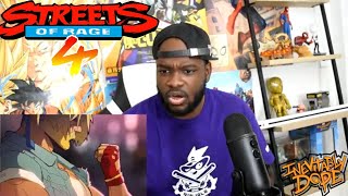 Streets Of Rage 4  Reveal Trailer REACTION [upl. by Gnot]