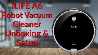 ILIFE Robot Vacuum Cleaner Unboxing amp Setup  YouTube Tech Guy [upl. by Iggam145]