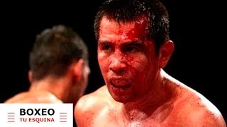 Todos los KO de Marco Antonio Barrera Título mundial [upl. by Nyledaj]