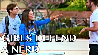 Girls Defend A Nerd w KC James amp Jordan Burt [upl. by Suoivart830]