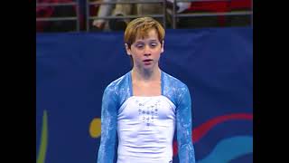 HDp50 Ekaterina Lobaznyuk RUS Floor Team Finals 2000 Sydney Olympic Games [upl. by Ecikram]