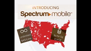 SPECTRUM MOBILE A NEW WIRELESS SERVICE PROVIDER [upl. by Aggri]