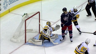 Werenski snaps home his first NHL playoff goal [upl. by Patten138]