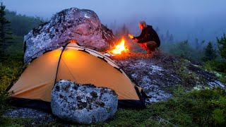 Camping In Thunderstorm And Heavy Rain  Part 2 [upl. by Rance]