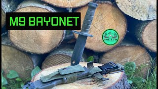 US Military M9 Bayonet  Review [upl. by Ricard515]