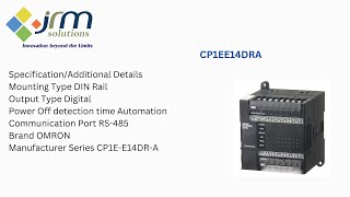 OMRON CP1EE14DRA [upl. by Pegma]