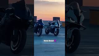 BMW S1000RR Winglets vs Yamaha R1 Crossplane Crankshaft  yamahar1 bmw superbike [upl. by Paulita]