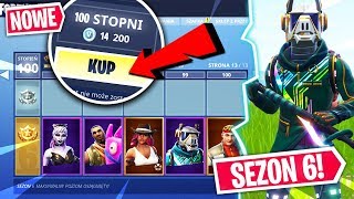 💲 KUPIŁEM 100 STOPNI KARNETU BOJOWEGO quotSEZONU 6quot  Fortnite Battle Royale [upl. by Iridis]