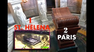 NAPOLEONS TWO BURIAL TOMBS ST HELENA AND PARIS 4K [upl. by Attebasile]