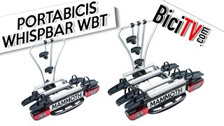 El mejor portabicicletas para bola de remolque Whispbar WBT [upl. by Yelra]