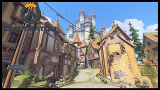 Eichenwalde  Overwatch 🎧 Ambient Soundscape 🎧 ASMR  Abandoned German Castle [upl. by Ellenahs]