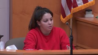 Adam Montgomery murder trial video Kayla Montgomery testifies Part 3 [upl. by Ikiv]