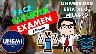 EXAMEN RESUELTO✅Universidad Estatal de Milagro UNEMI 50 Preguntas Admisión Primer Periodo SENESCYT [upl. by Oznerol]