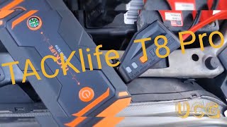 TACKlife jump starter T8 Pro unboxing and test [upl. by Yasmeen436]