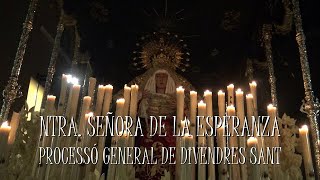 Processó General de Divendres Sant de Mataró Ntra Señora de la Esperanza [upl. by Adlev579]