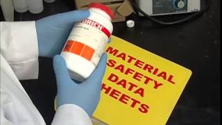 Material Safety Data Sheet MSDS  Laboratory Safety Training [upl. by Milde841]