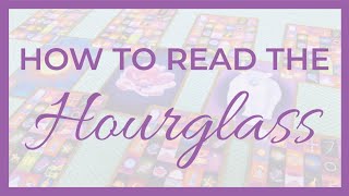 lenormand lenormandreader TUTORIAL  How to Read the Hourglass Layout [upl. by Vitalis]