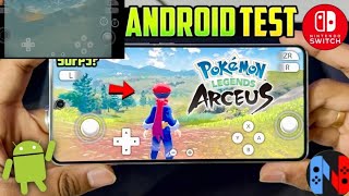 Pokemon legends Arceus Game Blur Problem Solved In Android YuzuNyushu Emulator [upl. by Molini]