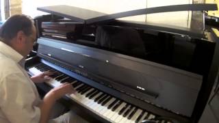 Piano droit Sauter Concent silencieux [upl. by Staal]