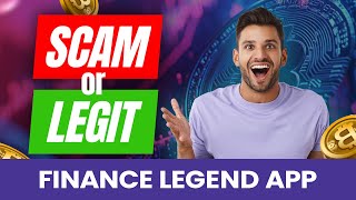 Finance Legend App Review Scam🥵Or Legit✅ Top Rated Crypto Trading Platform Exposed By UK Traders🚨 [upl. by Tay]