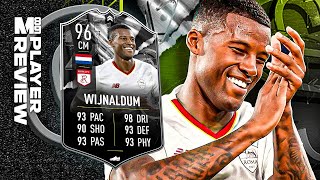 96 SHOWDOWN WIJNALDUM PLAYER REVIEW  FIFA 22 Ultimate Team [upl. by Deland]