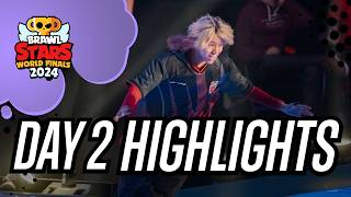 Brawl Stars World Finals 2024  Day 2 Highlights [upl. by Maxma]