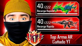 ESTAS son LAS MEJORES ARMAS para DOMINAR el PRECISO en MIRA al 100 en FREE FIRE [upl. by Atiuqal]