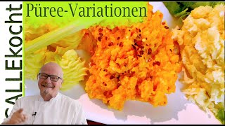 5 freche Püree Variationen Kartoffelpüree mal anders Einfache Rezepte [upl. by Esined]