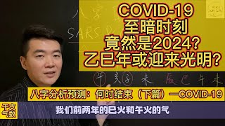 八字預測COVID19何時才結束？至暗时刻竟然是2024甲辰年？2025乙巳年或重见光明？ [upl. by Kask]