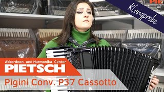 Akkordeon  Pigini Convertor P37 Cassotto  Klangprobe [upl. by Sophia573]