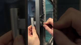 How to replace the handle spring on Purevision stoves [upl. by Nelrsa]