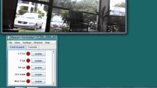 Turn a Webcam into a Motion Sensing Security Camera [upl. by Eittak226]