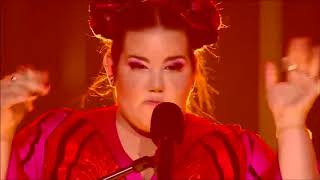 PERFORMANCE  WINNING  Netta Toy Israel 2018 Eurovision Song Contest [upl. by Ilagam]