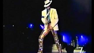 Michael Jackson Smooth CriminalLive in Bucharest 1996 HIStory Tour ABC 7 [upl. by Gorrono672]