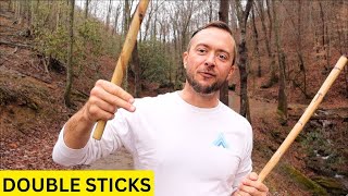 Ultimate Double Sticks Combos from Filipino Martial Arts  Kali Stick Fighting [upl. by Ackerley99]