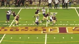 Football Highlights Weslaco High 42 Los Fresnos 23 F [upl. by Anialahs]