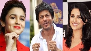 Parineeti Chopra amp Alia Bhatt Are Shahrukh Khan Fangirls [upl. by Essiralc]