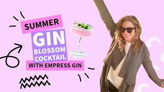 Summer Gin Blossom Cocktail [upl. by Nois]