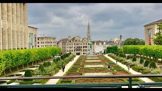 Mont des Arts GardensBelgium [upl. by Sutelc]