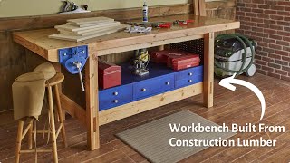 Designers Notebook Sturdy DIY Workbench [upl. by Anivol]