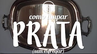 como limpar  peças de prata sem esfregar  Flávia Ferrari [upl. by Enaillil455]