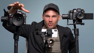 D850 Vs GH5 Vs iPhone X Gimbal Test [upl. by Icaj]