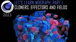 Cloners Effectors and Fields Cinema 4D 2023 Tutorial [upl. by Ilil906]