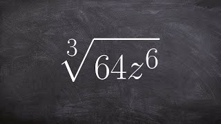 Simplifying a radical expression using rational exponents [upl. by Soutor]