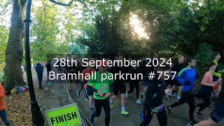 Bramhall parkrun 757  September 28th 2024 fast [upl. by Lamoureux706]