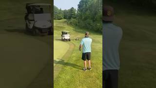 Insane Golf Cart Fail [upl. by Eellah]