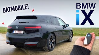 BMW iX xDrive 50 523 hp  POV drive amp walkaround [upl. by Aivato]